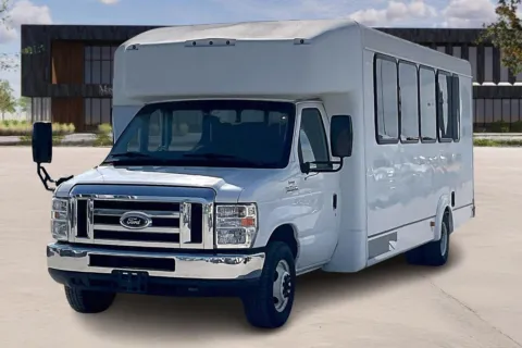 Another view of 2018 Ford E450 for sale in Kansas City, MO at Master's Transportation - Kansas City