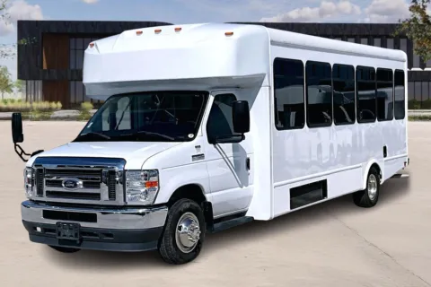 Another view of 2024 Ford E450 for sale in Kansas City, MO at Master's Transportation - Kansas City