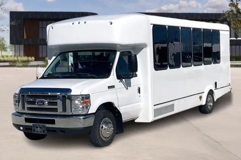 Another view of 2019 Ford E450 for sale in Kansas City, MO at Master's Transportation - Kansas City