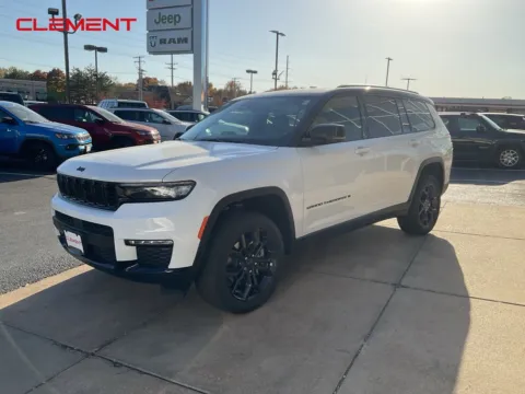 White 2025 Jeep Grand Cherokee L Limited for sale in Florissant, MO