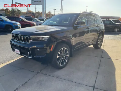Black 2025 Jeep Grand Cherokee Overland for sale in Florissant, MO