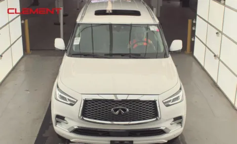 Photos of 2024 INFINITI QX80 LUXE for sale in Florissant, MO at Clement Chrysler Dodge Jeep Ram Florissant