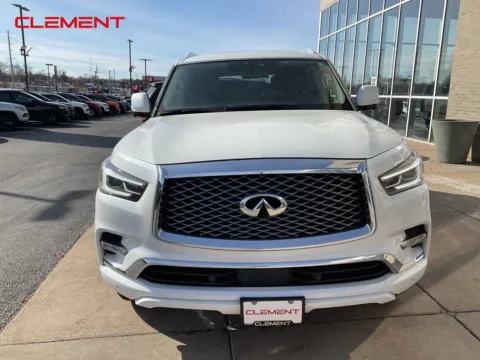 Another view of 2024 INFINITI QX80 LUXE for sale in Florissant, MO at Clement Chrysler Dodge Jeep Ram Florissant