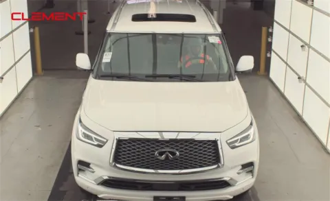 Photos of 2024 INFINITI QX80 LUXE for sale in Florissant, MO at Clement Chrysler Dodge Jeep Ram Florissant