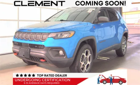 Blue 2022 Jeep Compass Trailhawk for sale in Florissant, MO