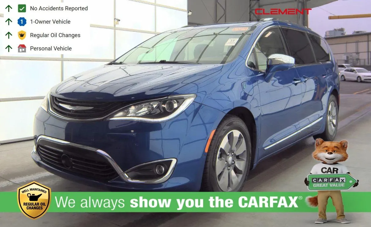 Blue 2019 Chrysler Pacifica Hybrid Limited for sale in Florissant, MO