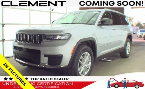 Silver 2023 Jeep Grand Cherokee L Laredo for sale in Florissant, MO