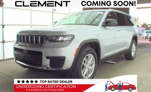 Silver 2023 Jeep Grand Cherokee L Laredo for sale in Florissant, MO