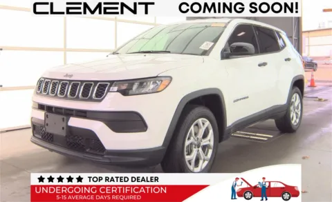 White 2025 Jeep Compass Sport for sale in Florissant, MO