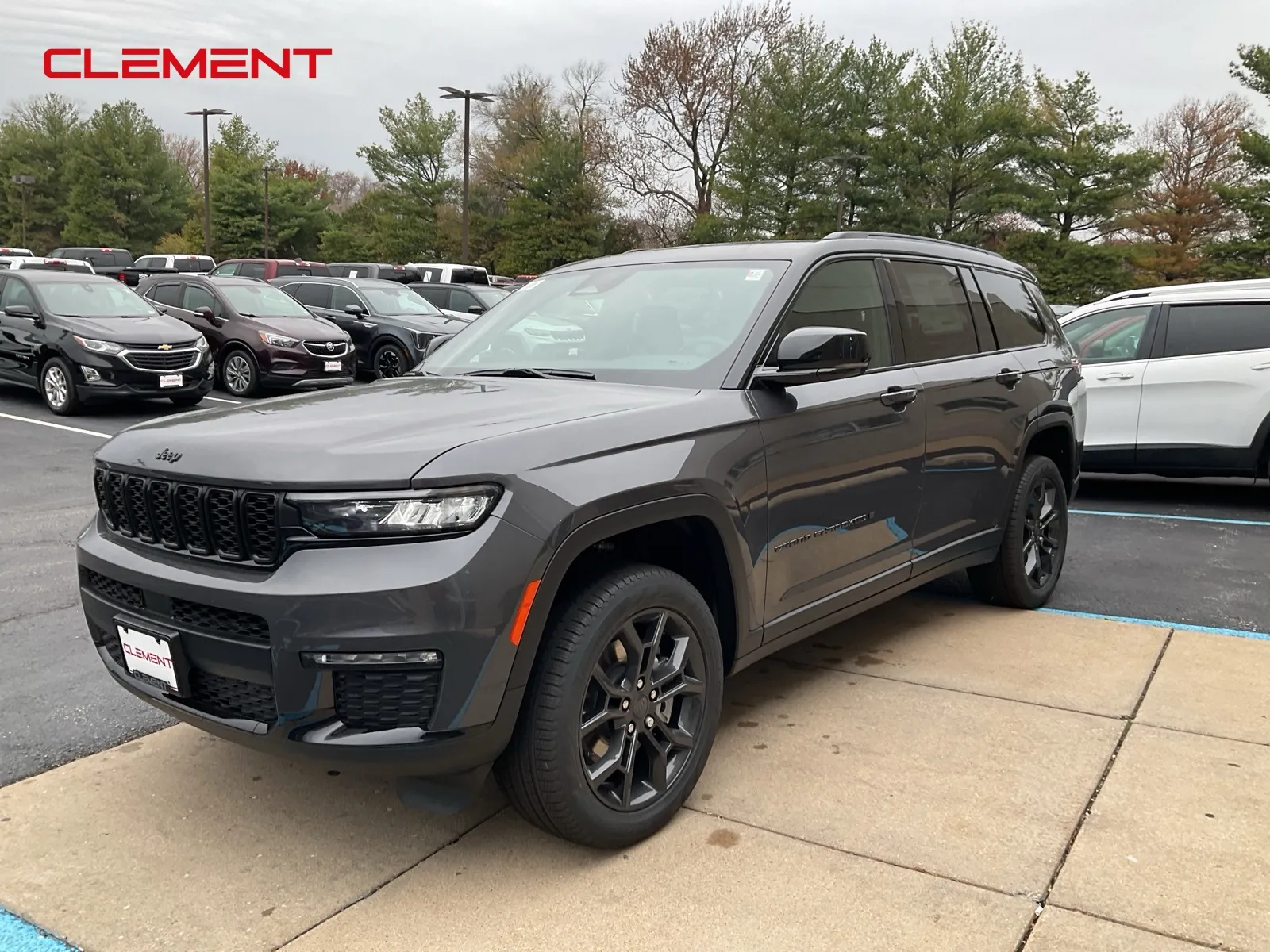 Gray 2025 Jeep Grand Cherokee L Limited for sale in Florissant, MO