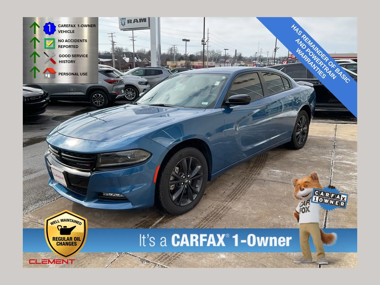 Blue 2023 Dodge Charger SXT for sale in Florissant, MO