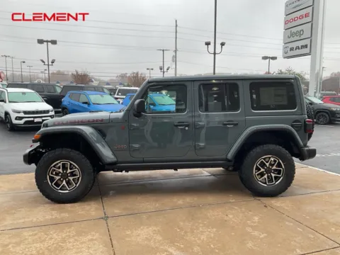 Photos of 2026 Jeep Wrangler Rubicon for sale in Florissant, MO at Clement Chrysler Dodge Jeep Ram Florissant