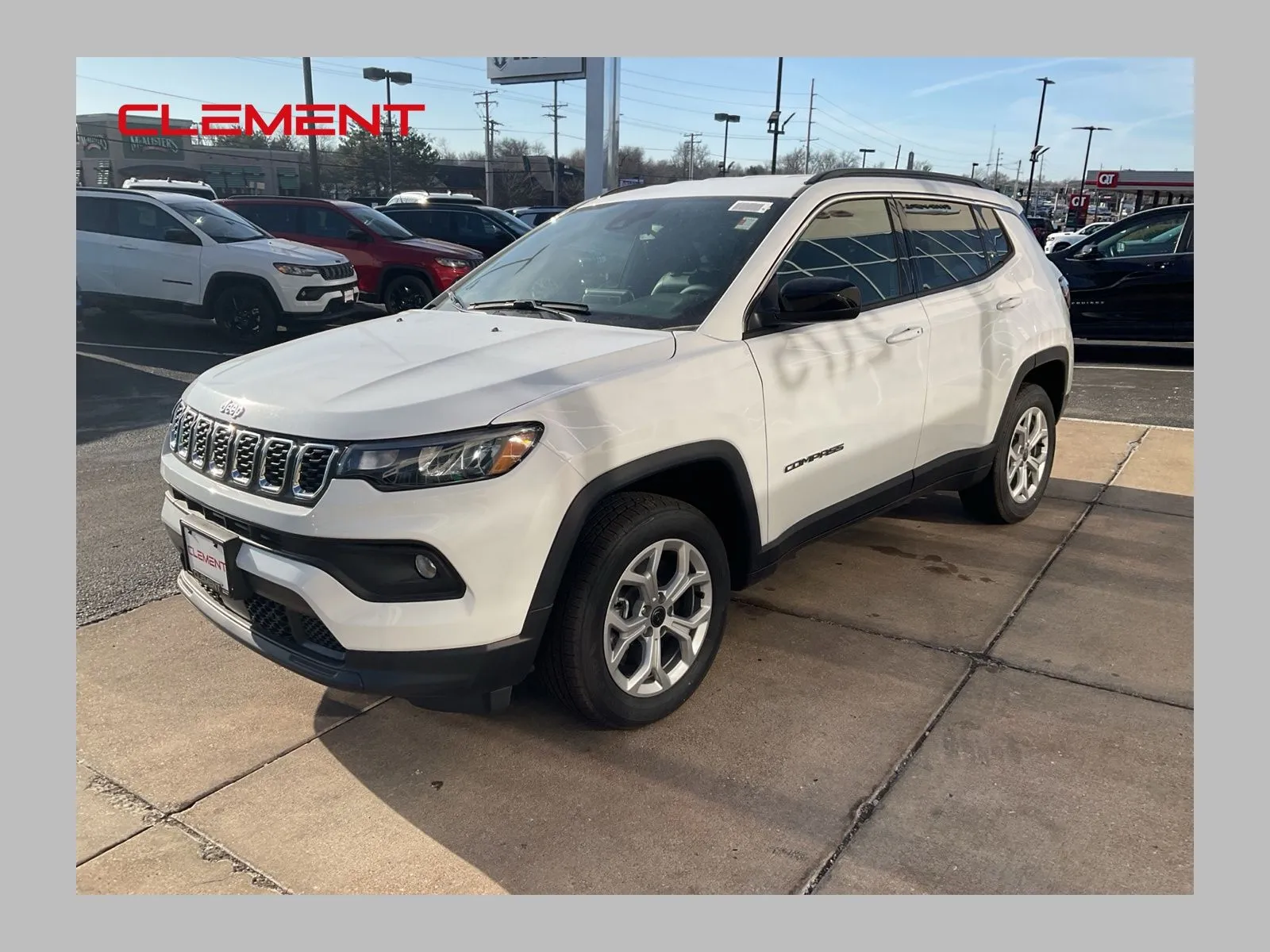 White 2026 Jeep Compass Latitude for sale in Florissant, MO