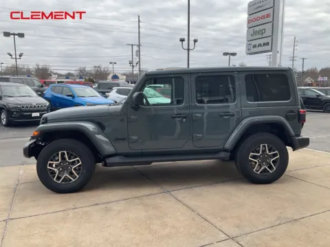 Photos of 2026 Jeep Wrangler Sahara for sale in Florissant, MO at Clement Chrysler Dodge Jeep Ram Florissant