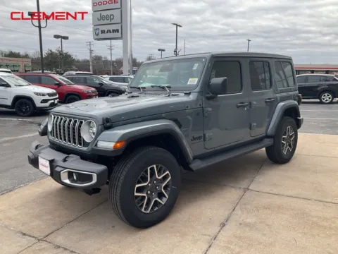 Gray 2026 Jeep Wrangler Sahara for sale in Florissant, MO