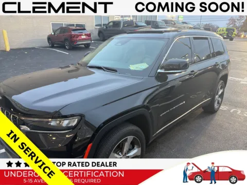 Black 2021 Jeep Grand Cherokee L Limited for sale in Florissant, MO