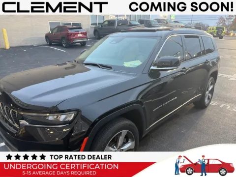 Black 2021 Jeep Grand Cherokee L Limited for sale in Florissant, MO