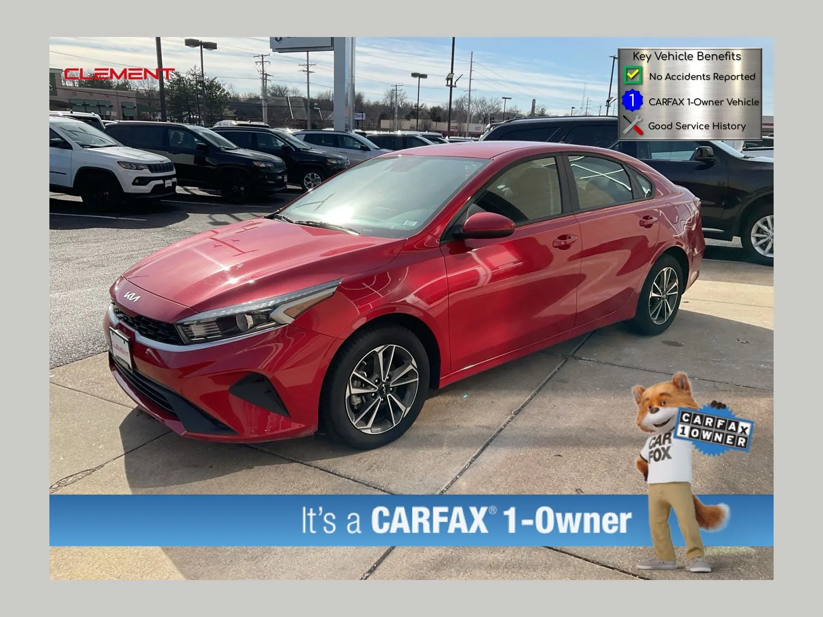 Red 2024 Kia Forte LXS for sale in Florissant, MO