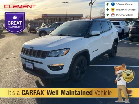 White 2021 Jeep Compass Altitude for sale in Florissant, MO