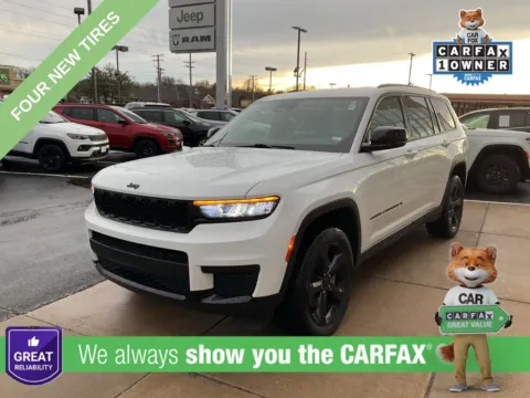 White 2022 Jeep Grand Cherokee L Altitude for sale in Florissant, MO