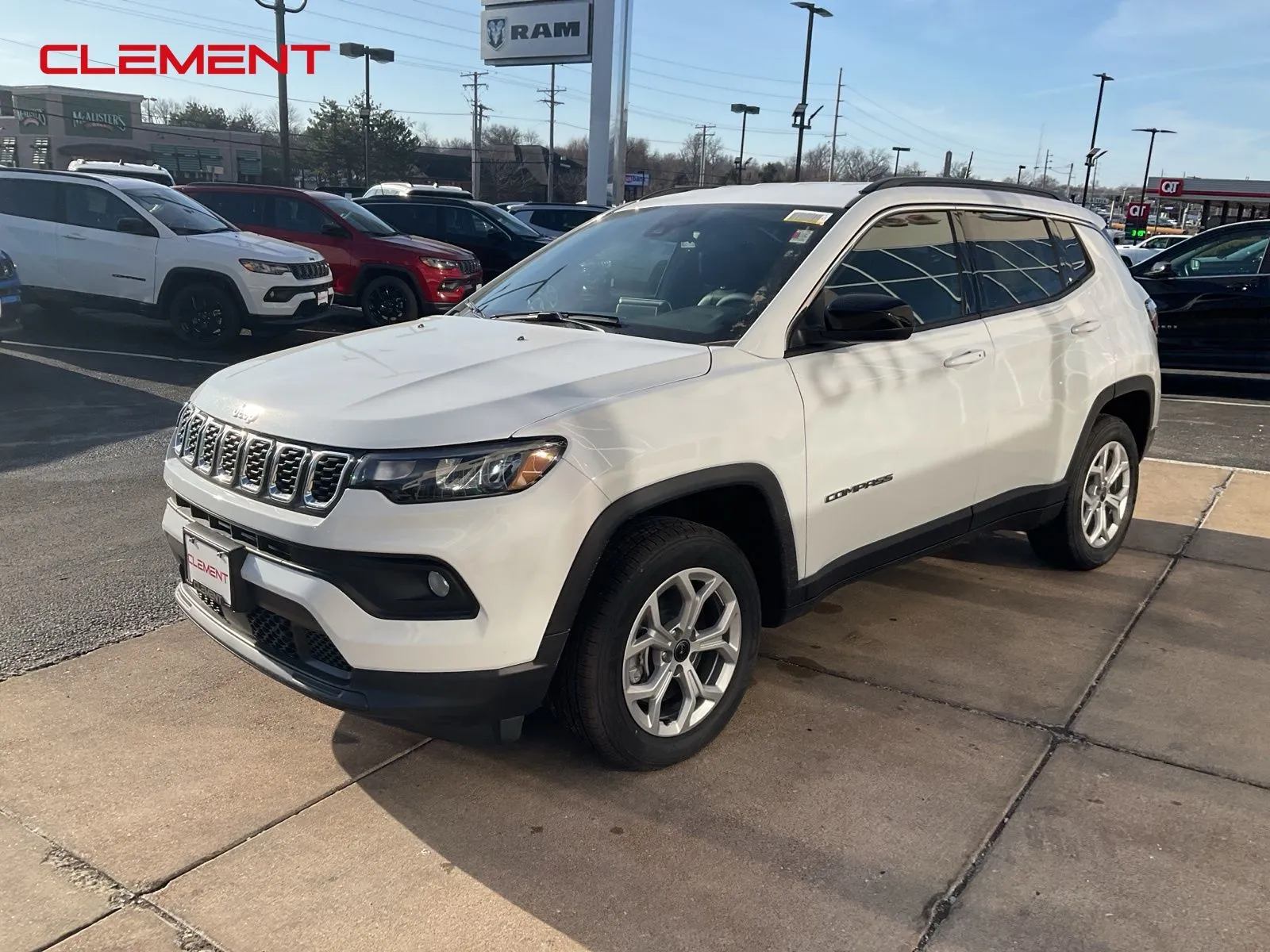 White 2026 Jeep Compass Latitude for sale in Florissant, MO