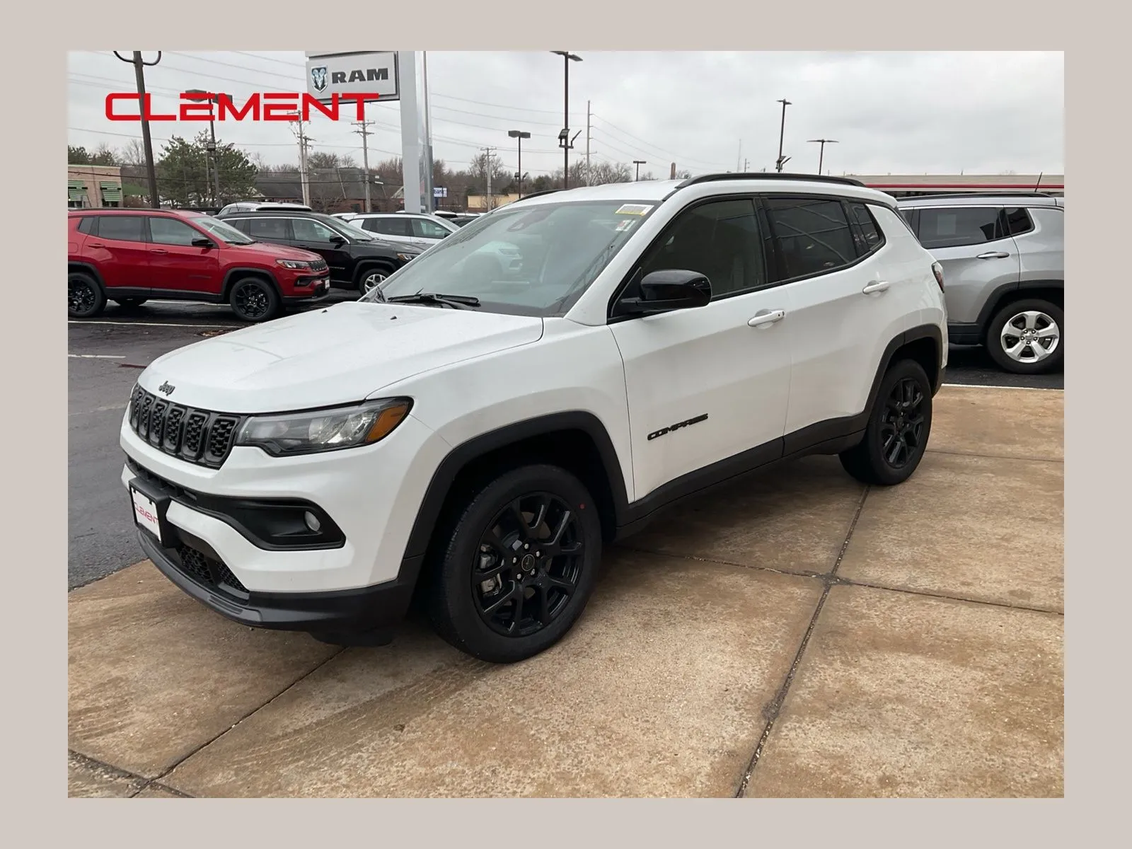 White 2026 Jeep Compass Latitude for sale in Florissant, MO