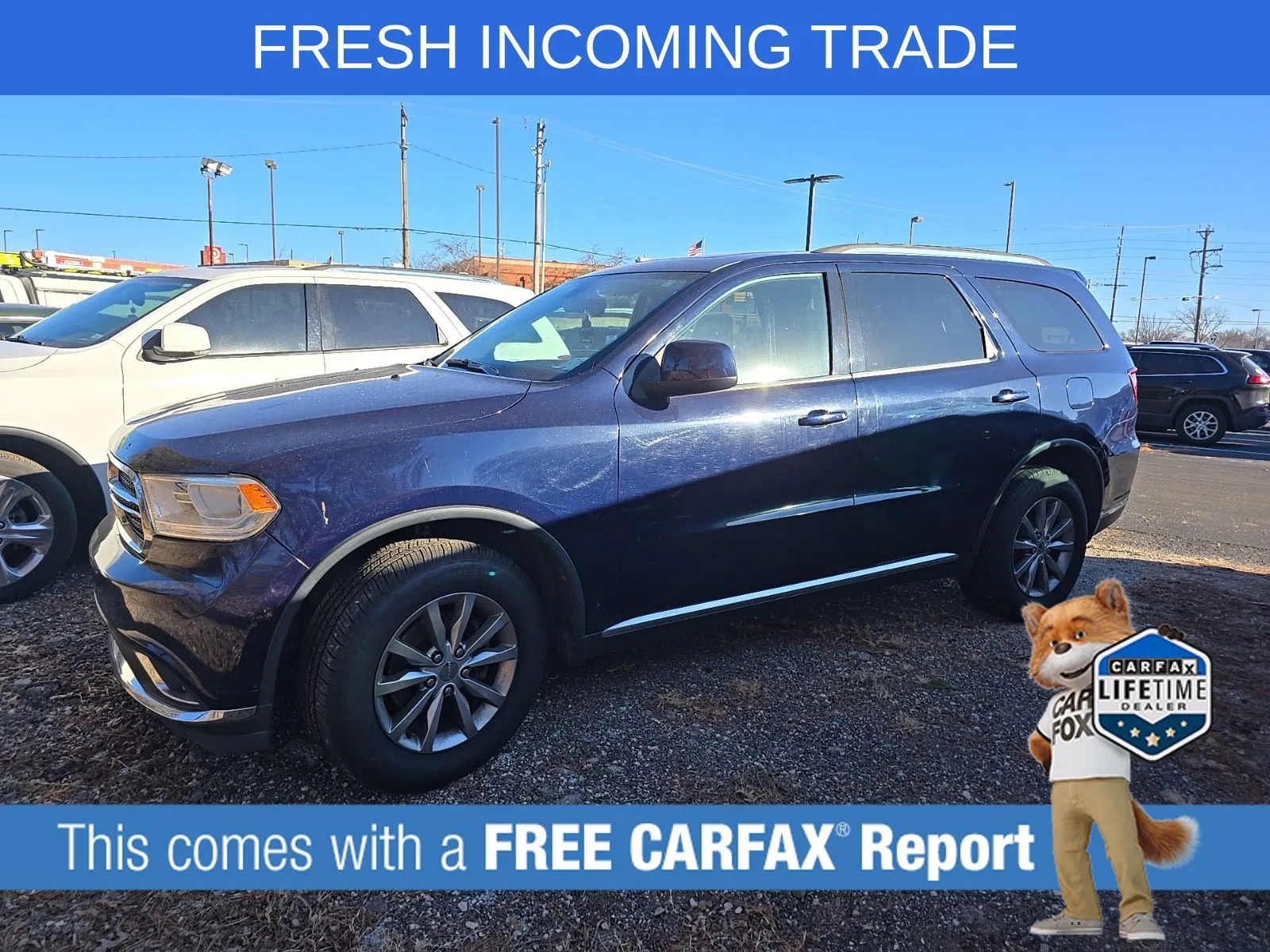 Blue 2017 Dodge Durango SXT for sale in Florissant, MO