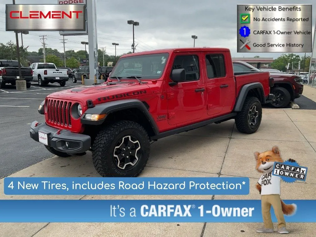 Red 2021 Jeep Gladiator Rubicon for sale in Florissant, MO