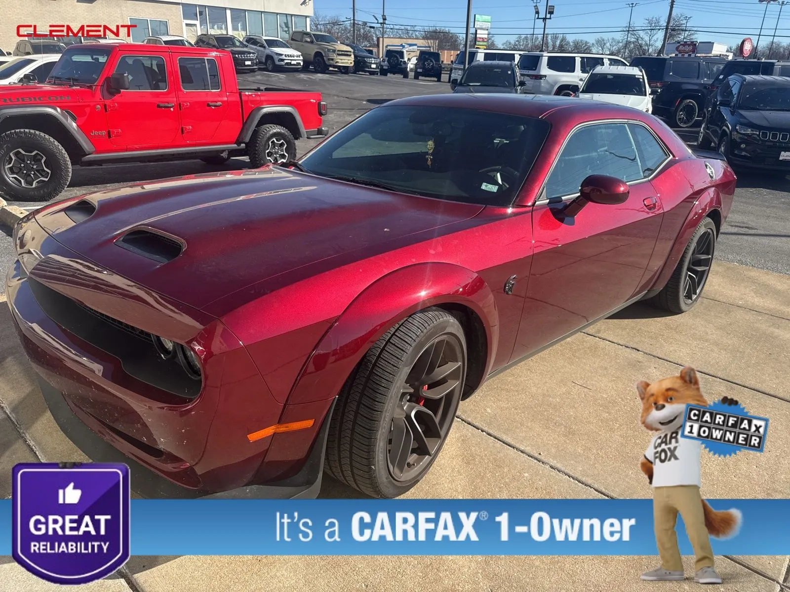 Red 2023 Dodge Challenger SRT Hellcat Widebody for sale in Florissant, MO
