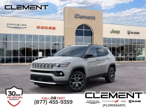 Silver 2026 Jeep Compass Limited for sale in Florissant, MO