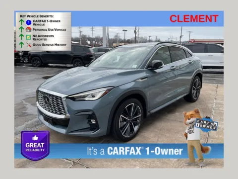 Gray 2024 INFINITI QX55 LUXE for sale in Florissant, MO