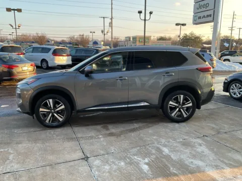 Photos of 2021 Nissan Rogue Platinum for sale in Florissant, MO at Clement Chrysler Dodge Jeep Ram Florissant