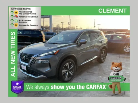 Gray 2021 Nissan Rogue Platinum for sale in Florissant, MO