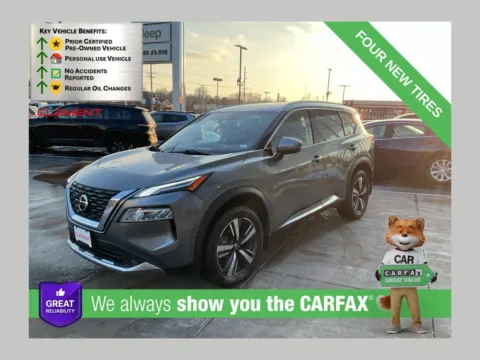 Gray 2021 Nissan Rogue Platinum for sale in Florissant, MO