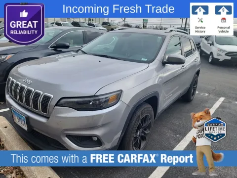 Silver 2019 Jeep Cherokee Latitude Plus for sale in Florissant, MO