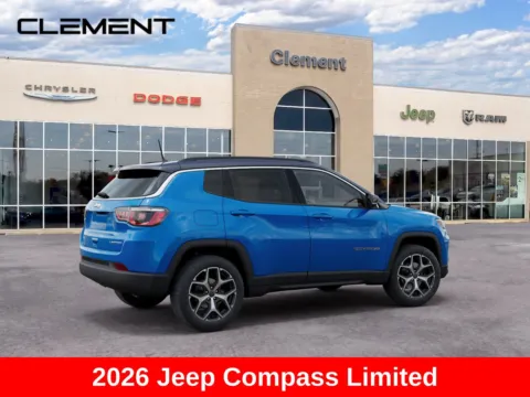 More photos of 2026 Jeep Compass Limited at Clement Chrysler Dodge Jeep Ram Florissant, MO