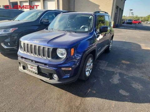 Blue 2021 Jeep Renegade Latitude for sale in Florissant, MO