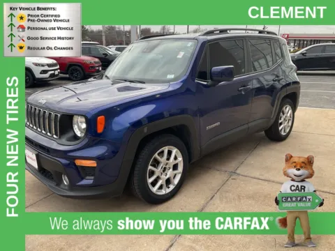 Blue 2021 Jeep Renegade Latitude for sale in Florissant, MO