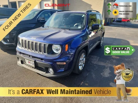 Blue 2021 Jeep Renegade Latitude for sale in Florissant, MO