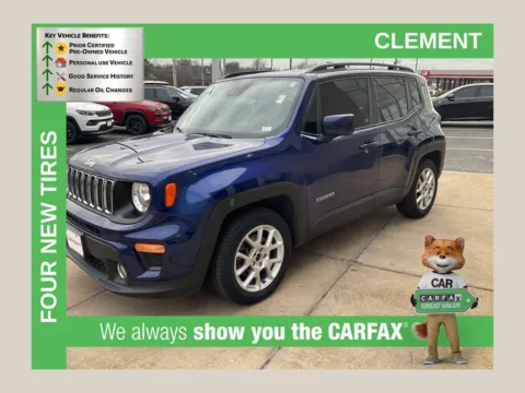 Blue 2021 Jeep Renegade Latitude for sale in Florissant, MO