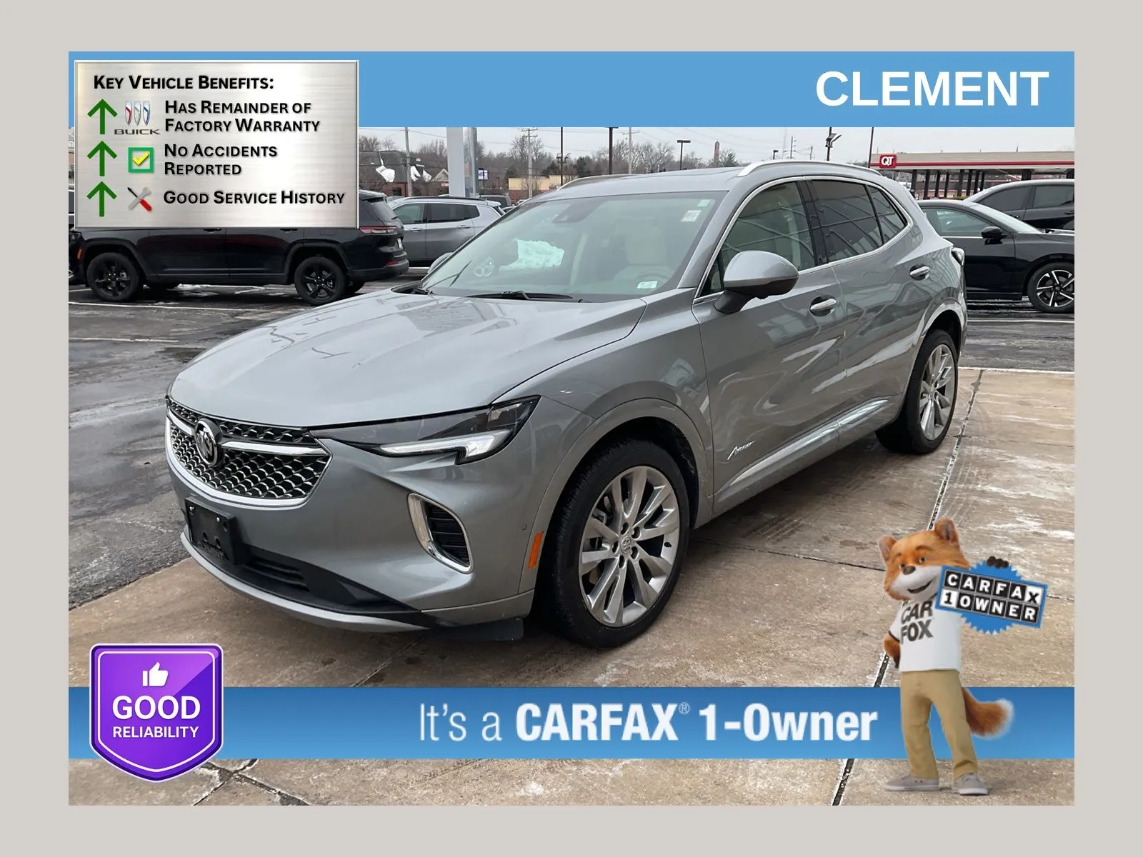 Gray 2023 Buick Envision Avenir for sale in Florissant, MO