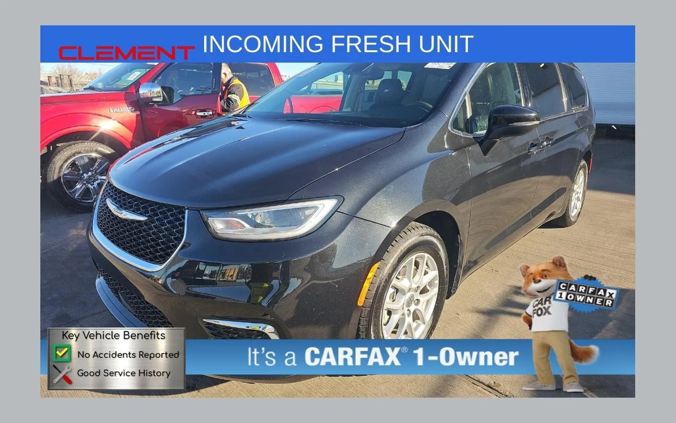 Black 2023 Chrysler Pacifica Touring L for sale in Florissant, MO