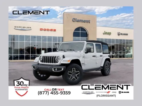 White 2026 Jeep Wrangler Sahara for sale in Florissant, MO