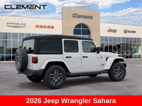 More photos of 2026 Jeep Wrangler Sahara at Clement Chrysler Dodge Jeep Ram Florissant, MO