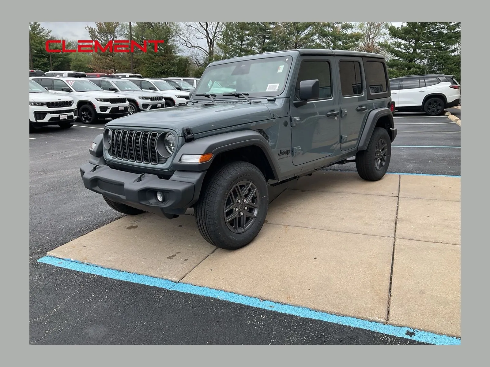 Gray 2026 Jeep Wrangler Sport S for sale in Florissant, MO