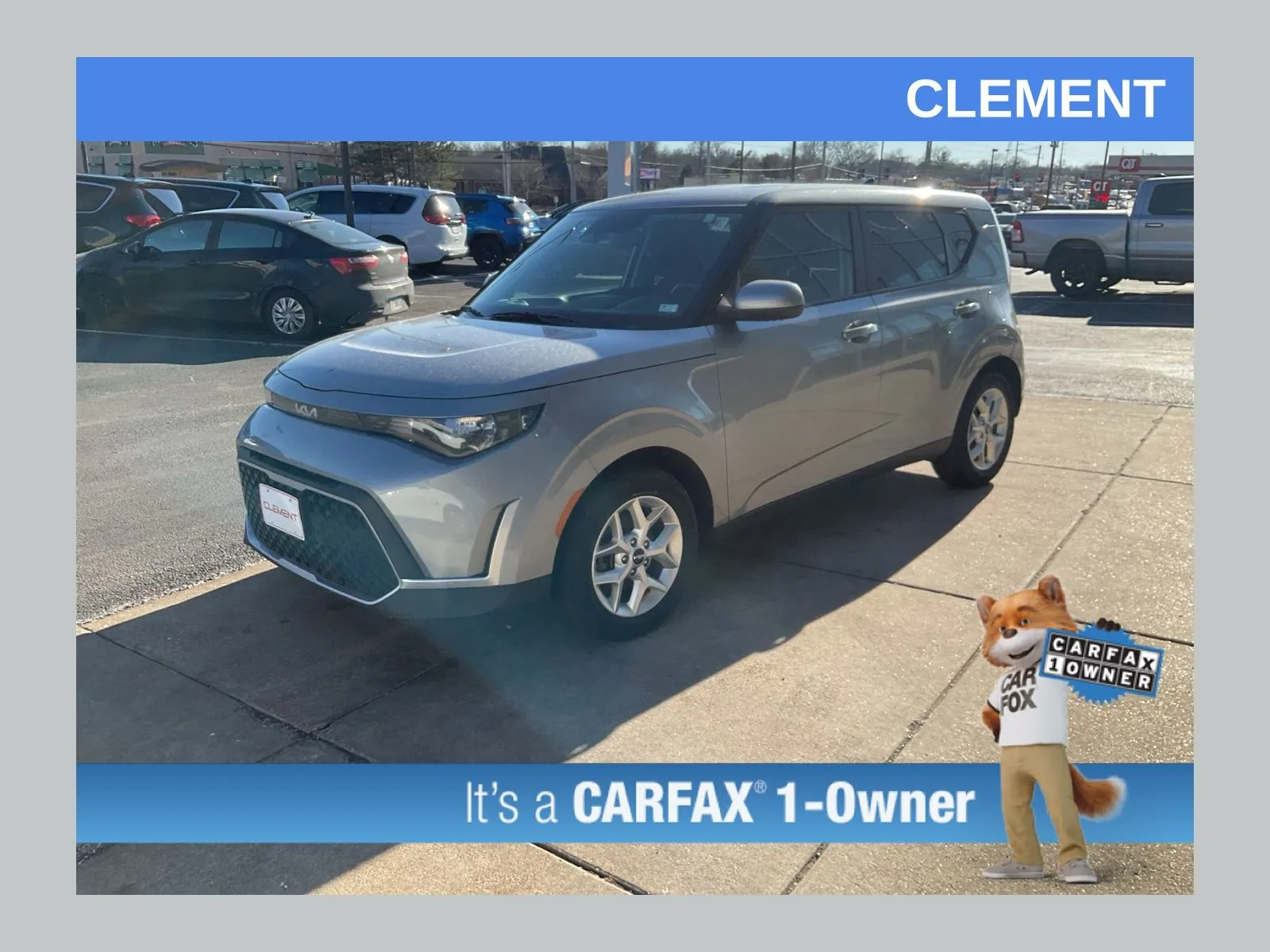 Gray 2023 Kia Soul LX for sale in Florissant, MO