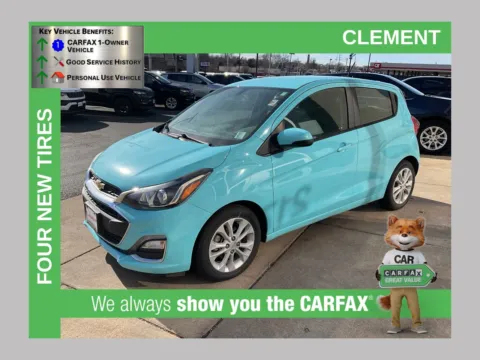 Blue 2021 Chevrolet Spark 1LT for sale in Florissant, MO