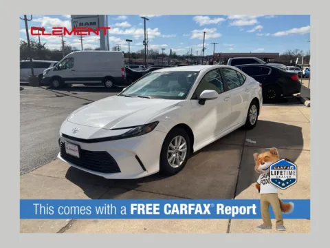 White 2025 Toyota Camry LE for sale in Florissant, MO