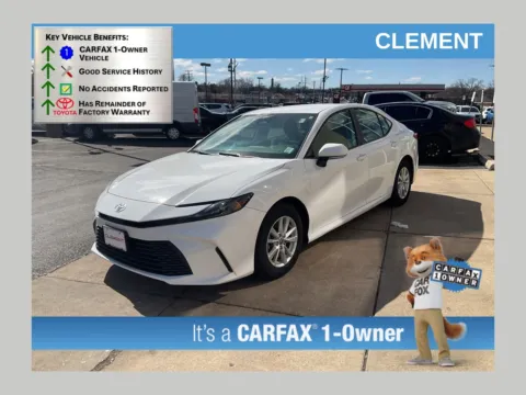 White 2025 Toyota Camry LE for sale in Florissant, MO