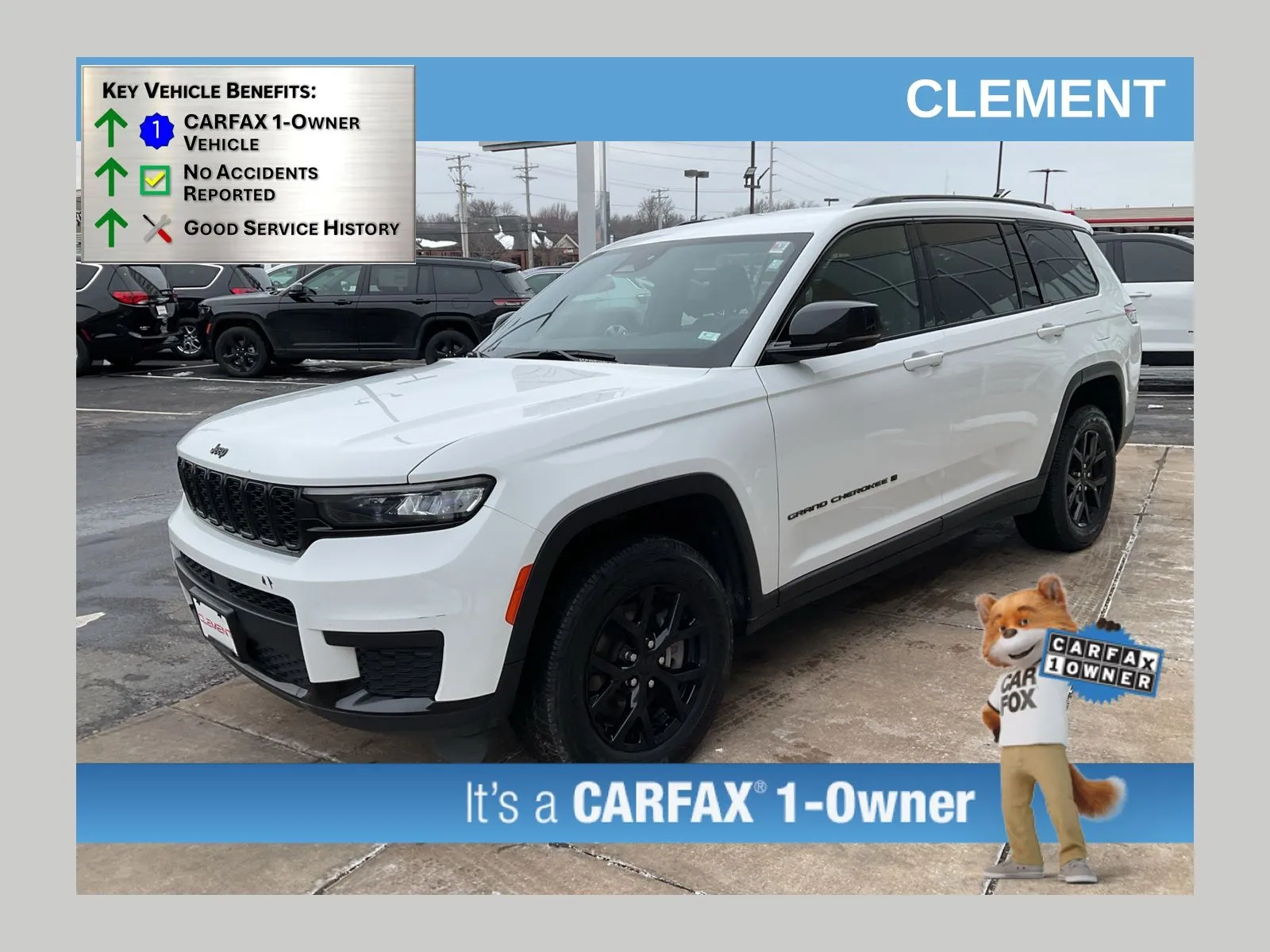 White 2024 Jeep Grand Cherokee L Altitude for sale in Florissant, MO